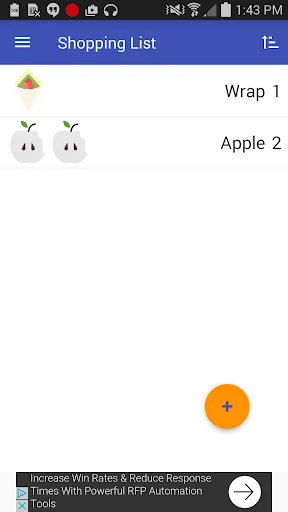 Groceries with NFC