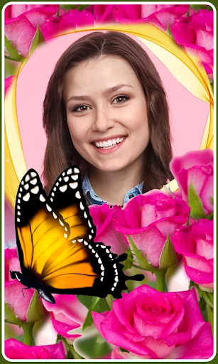 Rose Flower Photo Frames