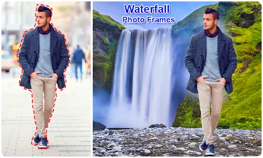 Waterfall Photo Frames