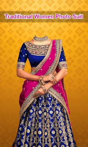 Traditional Women Photo Suit