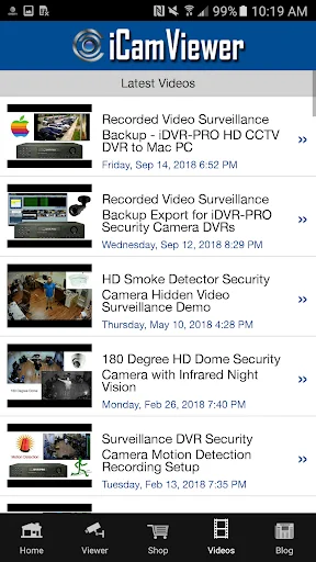 iCamViewer IP Camera Viewer screenshot 4