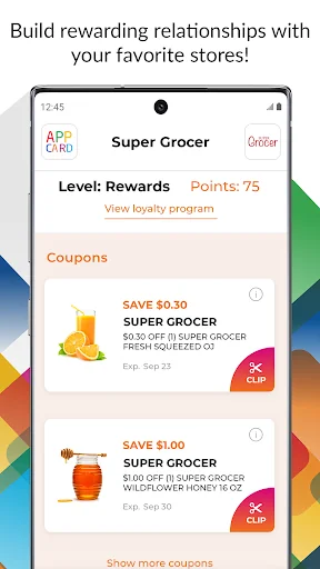 AppCard-Buy. Earn. Redeem.