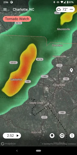 RadarX: Weather Radar/Forecast screenshot 2