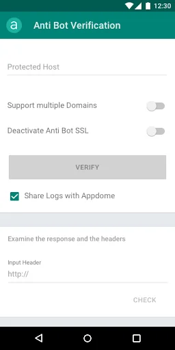 Anti Bot Verification App screenshot 1