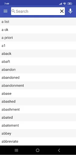 Synonyms Antonyms