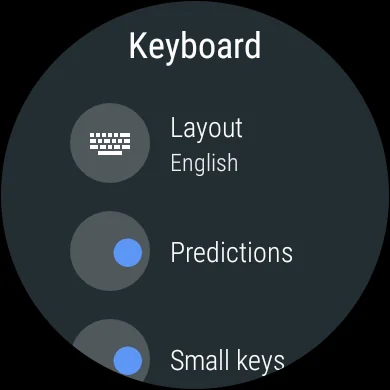 Keyboard for Wear OS watches screenshot 4