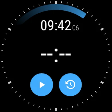 Stopwatch for Wear OS watches screenshot 1