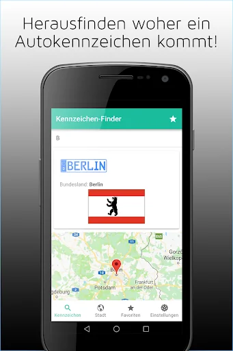 Kennzeichen-Finder mit Karte