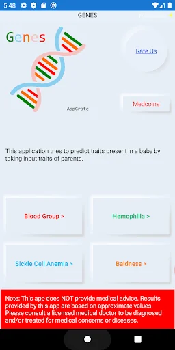 Genes (previously Blood Group)