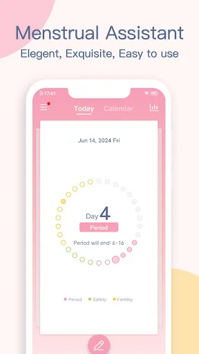 Pretty Period: menstrual diary