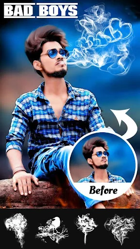 Smoke Photo Editor 2025