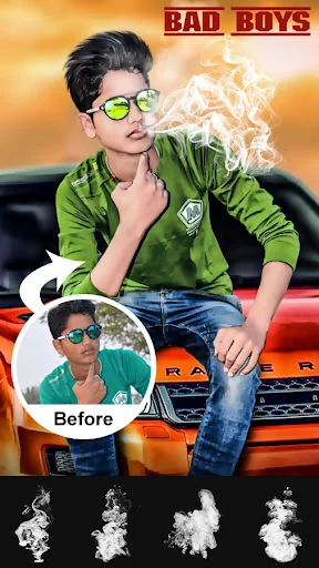 Smoke Effect Photo Editor 2025 screenshot 4