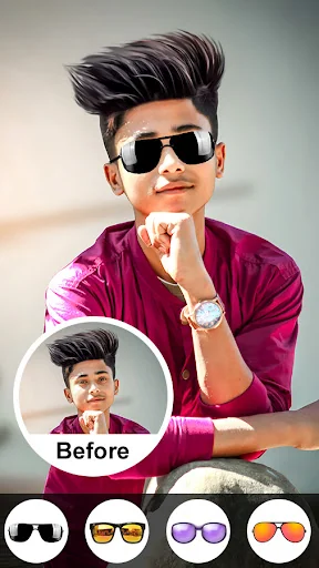Sunglasses Photo Editor 2025 screenshot 1