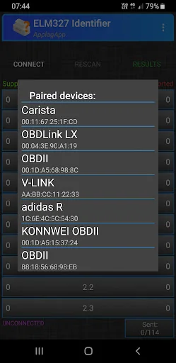 ELM327 Identifier screenshot 3