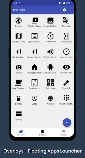 Overlays - Floating Launcher