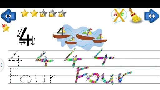 Learn Write Letters abc 123 screenshot 1