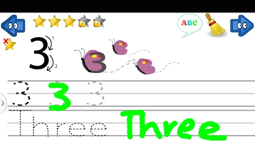 Learn Write Letters abc 123 screenshot 3
