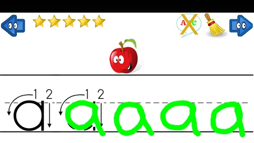 Learn Write Letters abc 123 screenshot 4