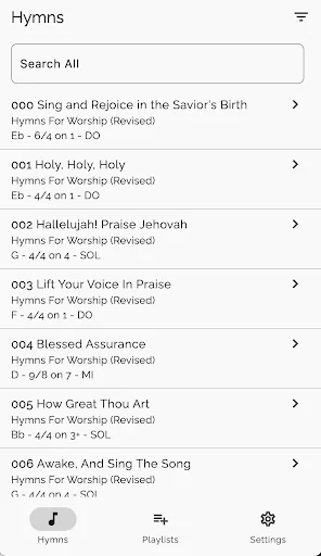 Hymns for Worship