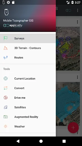 Mobile Topographer GIS