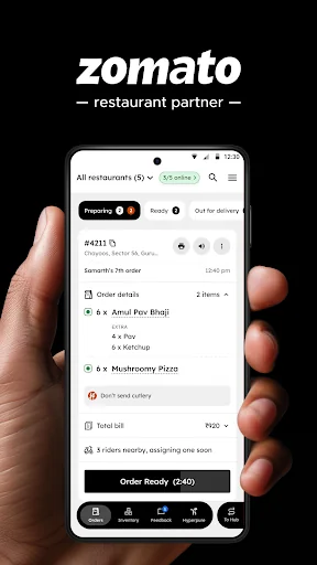 Zomato Restaurant Partner