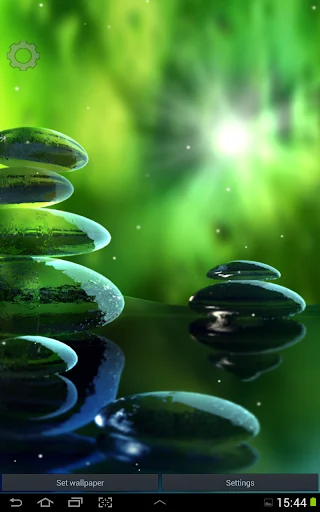 Green Zen Live Wallpaper screenshot 3