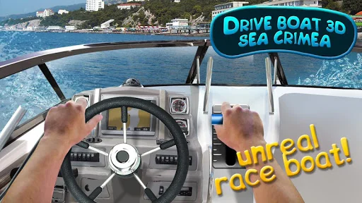Drive Boat 3D Sea Crimea
