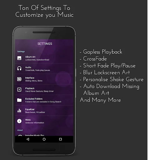 Impulse Music Player Pro screenshot 3