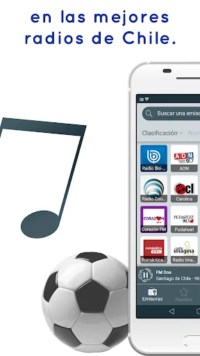 Radio Chile - FM, online radio screenshot 2