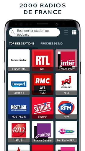 Radio France - Live Radio FM screenshot 1