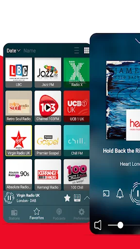 Radio UK - Online Radio player screenshot 1