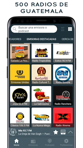 Radios de Guatemala - FM Radio screenshot 1