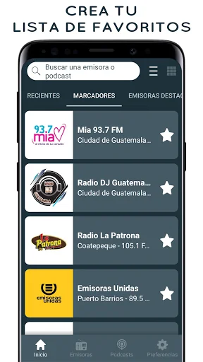 Radios de Guatemala - FM Radio screenshot 3