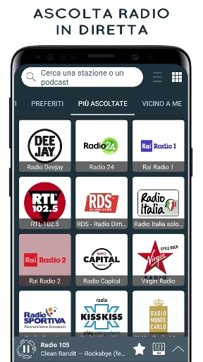 Radio Italiane - radio online screenshot 1