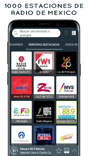 Radio Mexico - online radio screenshot 1