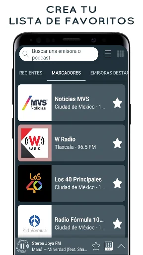 Radio Mexico - online radio screenshot 3