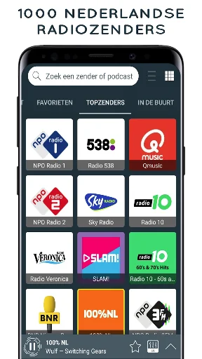 Radio Nederland - FM Radio App screenshot 1