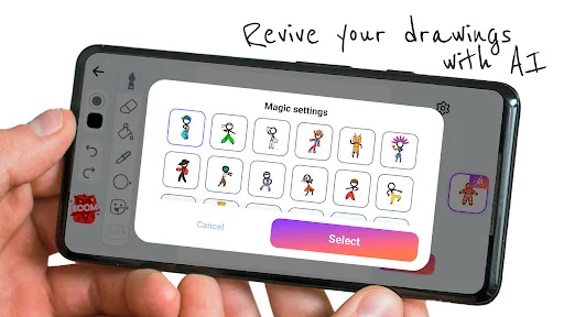 Stickman: draw animation maker screenshot 3