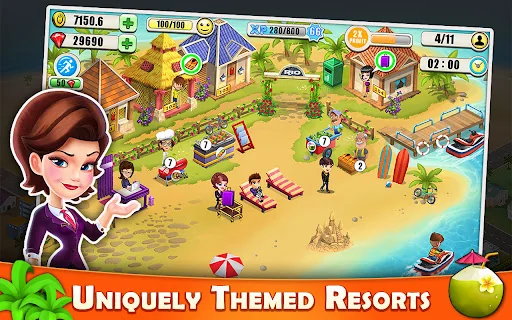 Resort Tycoon-Hotel Simulation