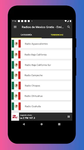 Radio Mexico App - Radio FM AM