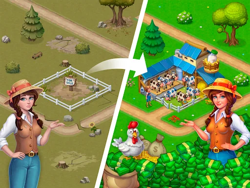 Idle Farmer: Farm Tycoon Games