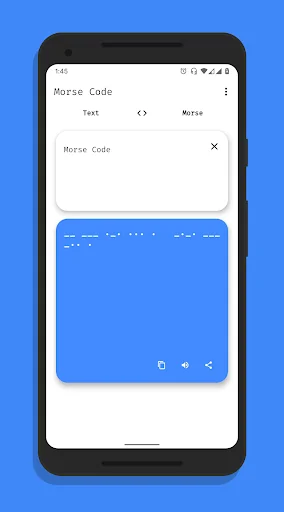 Morse - A simple Morse Code Tr