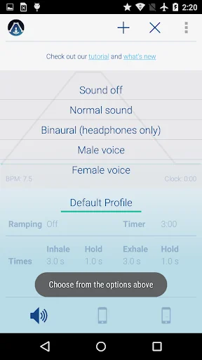 (OLD) Paced Breathing Pro screenshot 4