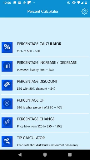 Percentage Calculator
