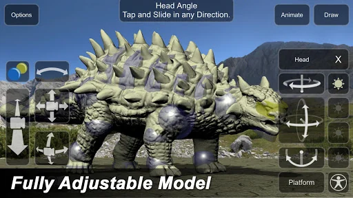 Ankylosaurus Mannequin