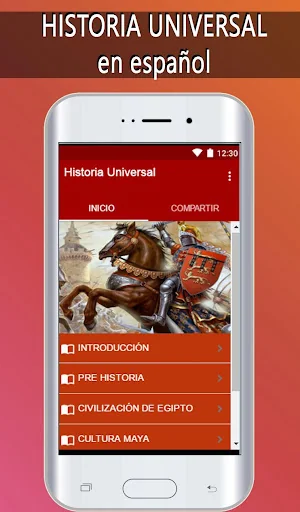 Historia Universal screenshot 1