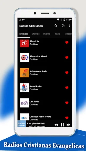 Radio Cristianas Evangelicas screenshot 2