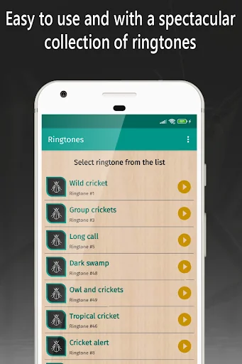 ringtones crickets for phone screenshot 2