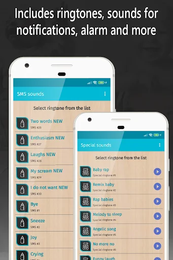 baby ringtones for phone screenshot 4