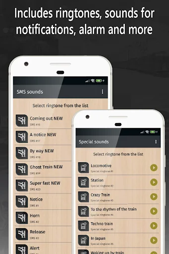 train ringtones for phone screenshot 4